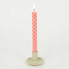 Afro Art Candle Minidot 2 pieces Red Pink