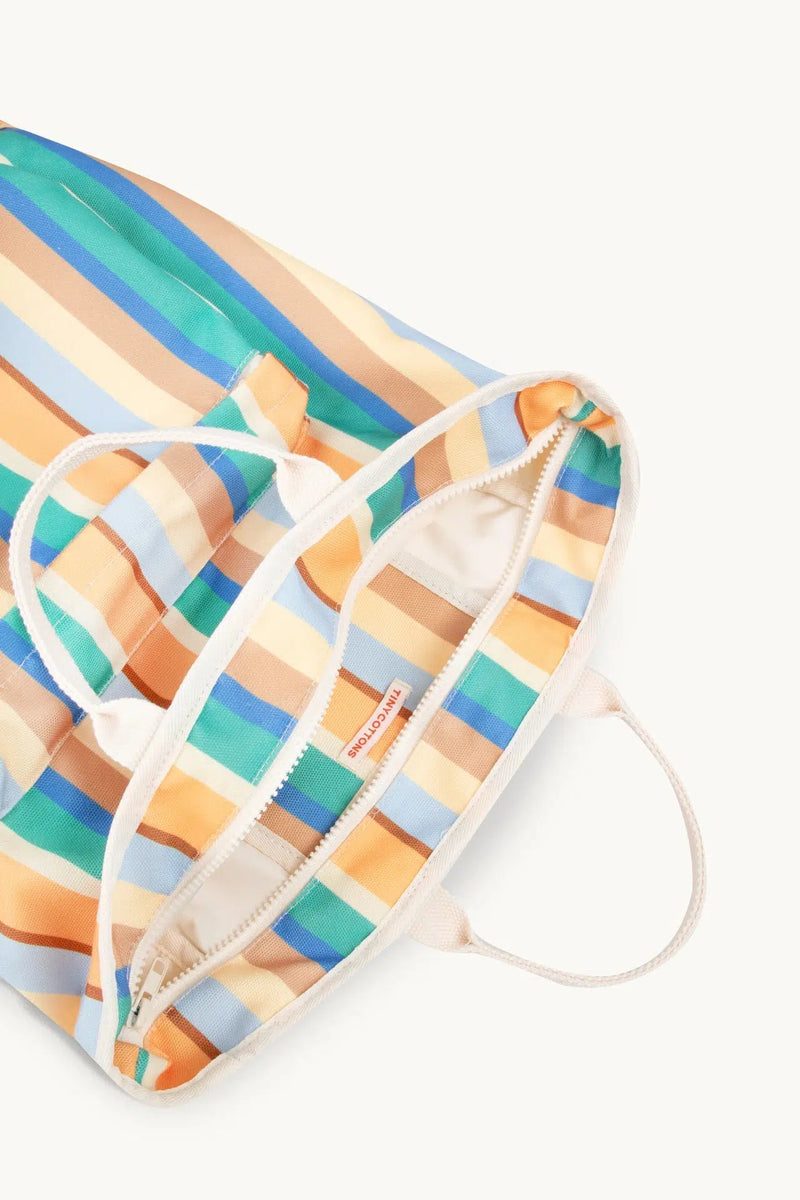 Tiny Cottons Multicolor Stripes Backpack