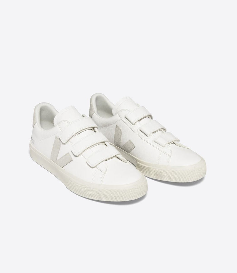 Veja Adult Recife Chromefree Leather White Natural