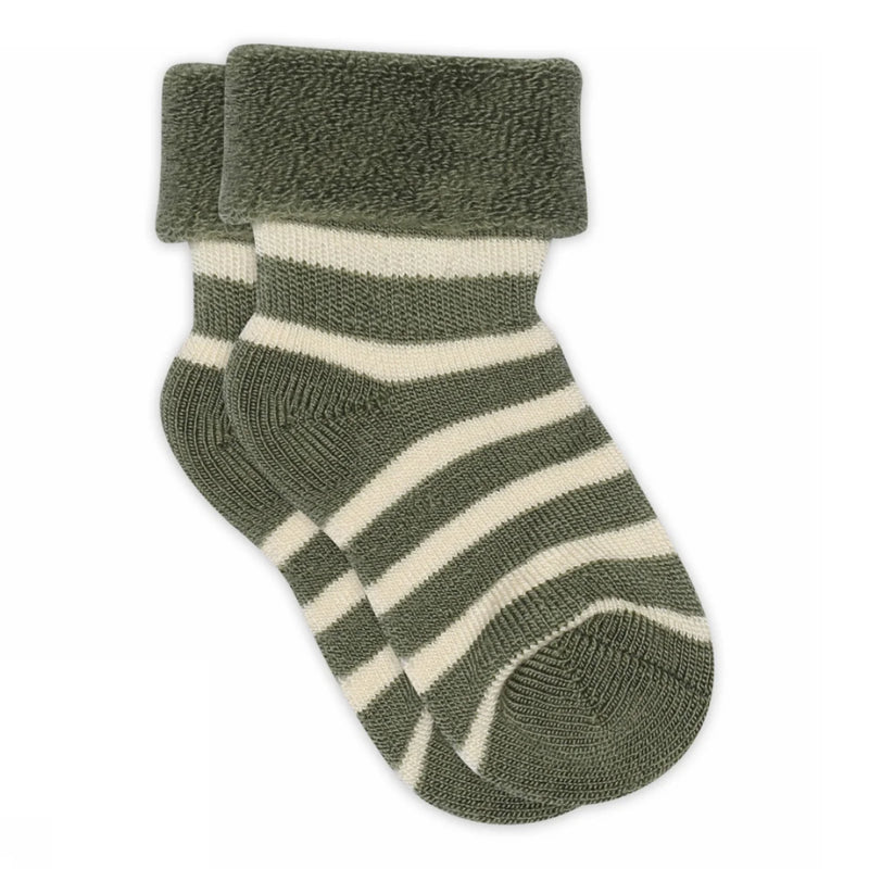 Mp Denmark Elis Baby Socks Olivine 1235