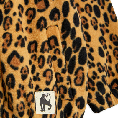 Mini Rodini Leopard Fleece Jacket
