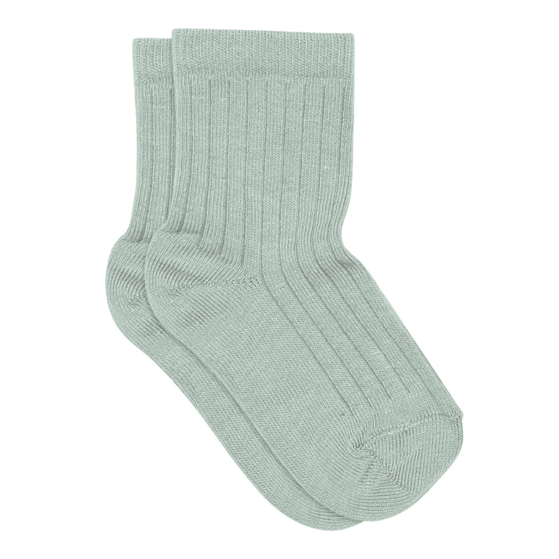 Mp Denmark Cotton Rib Socks Gray Mist 4082
