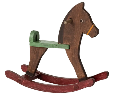 Maileg Rocking Horse Dark Brown