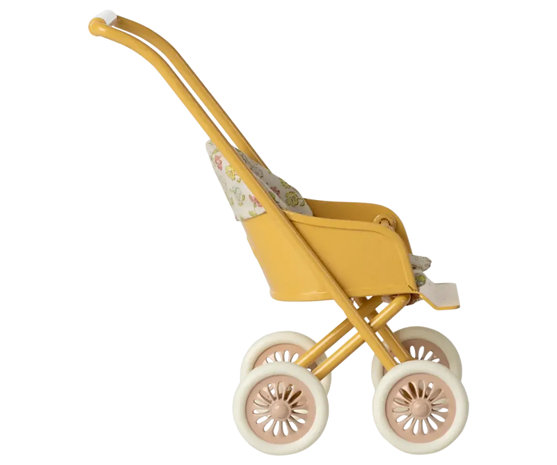 Maileg Stroller Micro Yellow