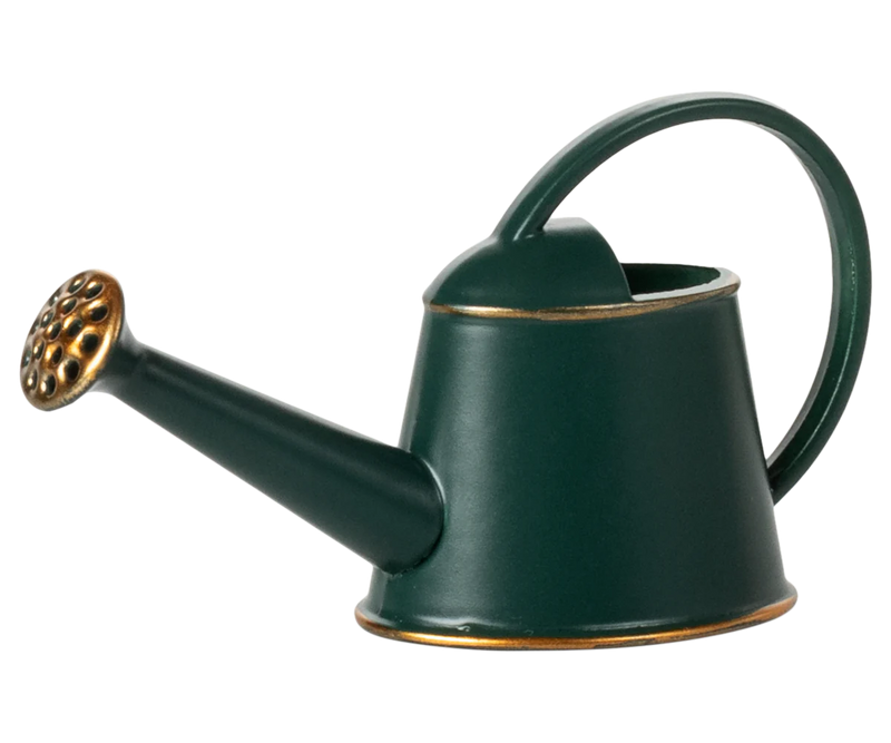 Maileg Watering Can Mouse Dark Green