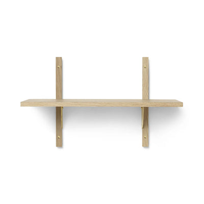 Ferm Living Sector Shelf S/N Oak - Brass