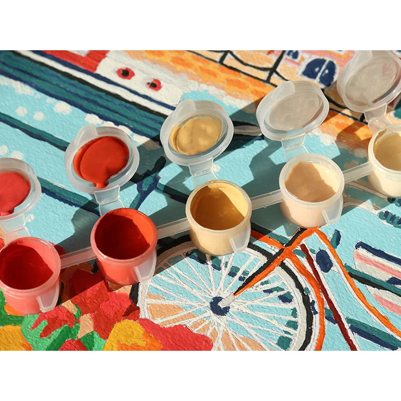 La petite Epicerie Paint By Number Kit - Amsterdam