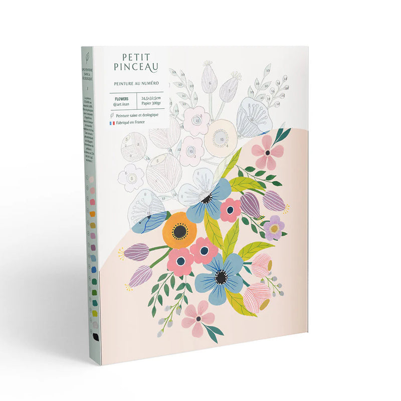 La petite Epicerie Paint By Number Kit - Flowers