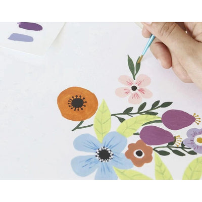 La petite Epicerie Paint By Number Kit - Flowers