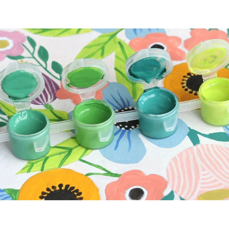 La petite Epicerie Paint By Number Kit - Flowers