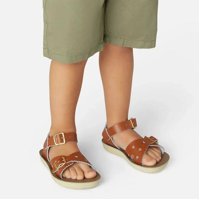 Salt-Water Sandals Kids Sweetheart Child Tan
