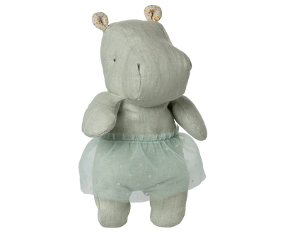 Maileg Hippo With Skirt Small Mint