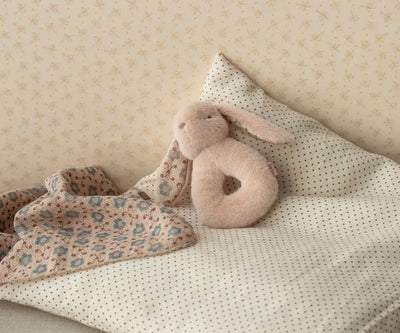 Maileg Rabbit Rattle Set Powder