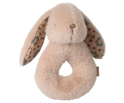 Maileg Rabbit Rattle Set Powder