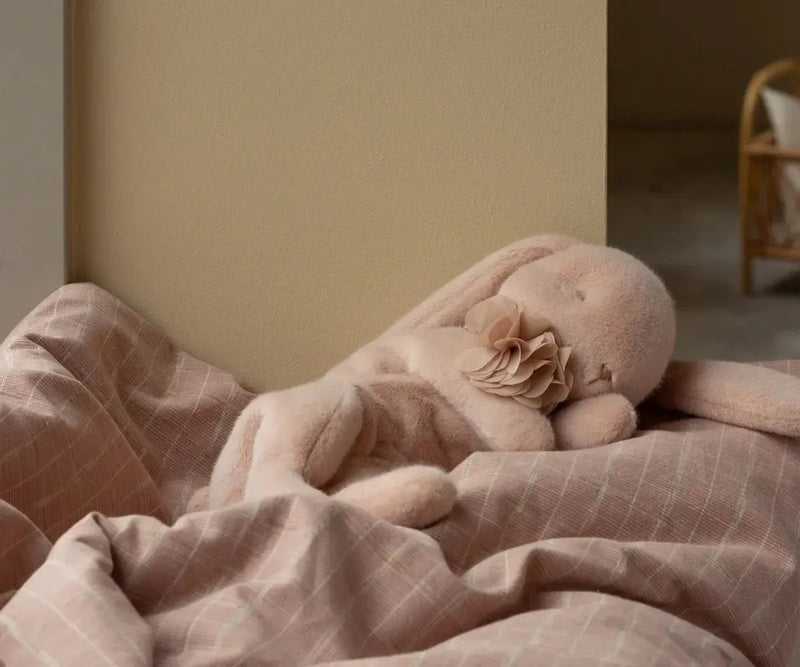 Maileg Sleeping Bunny Plush Small Powder
