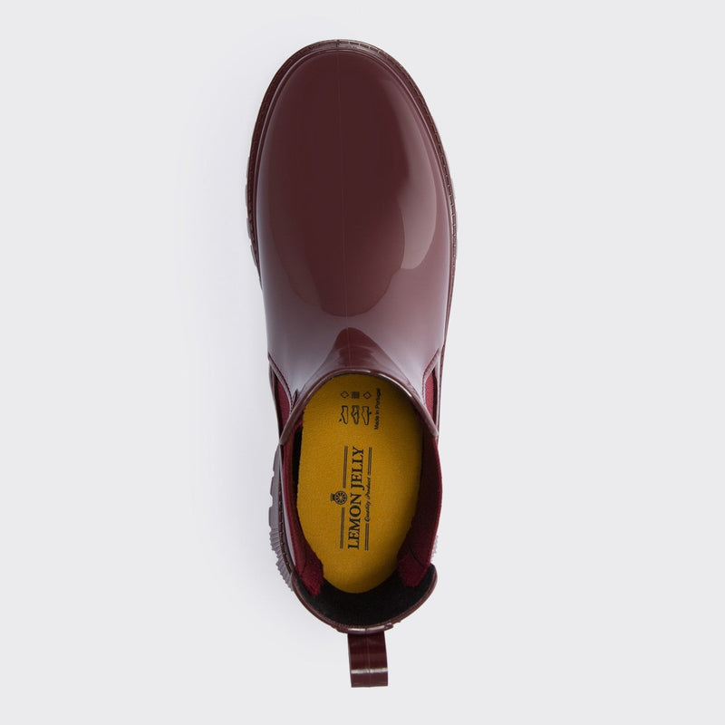 Lemon Jelly Ankle Boots Peachy Dark Cherrie