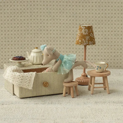 Maileg Dance Mouse In Daybed Little Sister