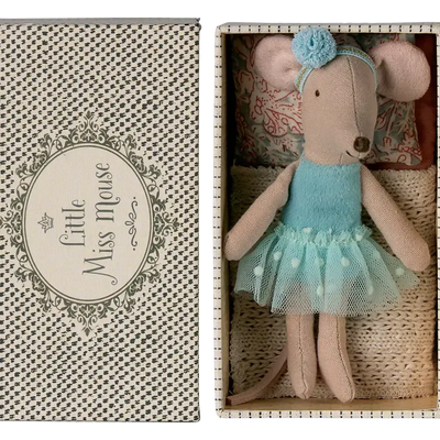 Maileg Dance Mouse In Daybed Little Sister