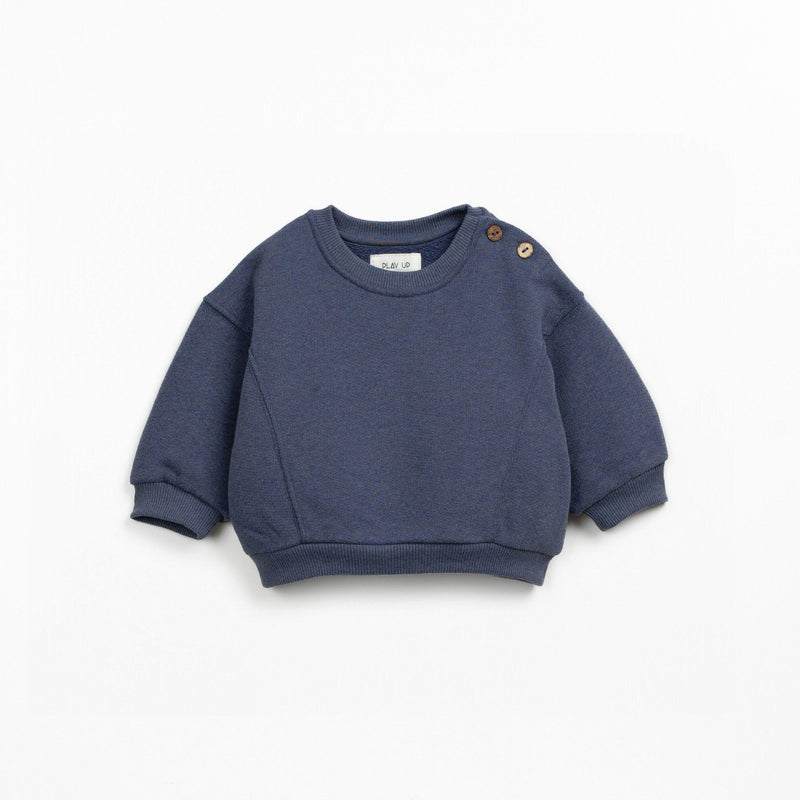 Play Up Baby Fleece Sweater Mirtilo