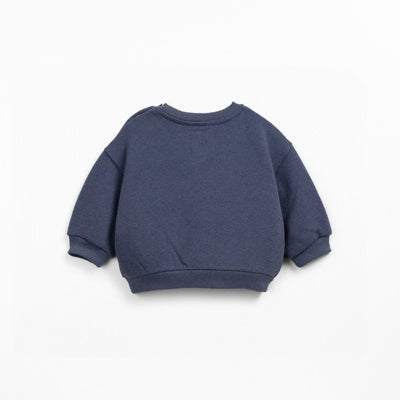Play Up Baby Fleece Sweater Mirtilo