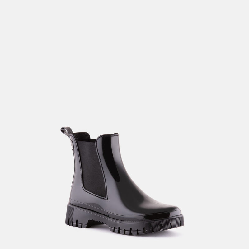 Lemon Jelly Ankle Boots Peachy Black
