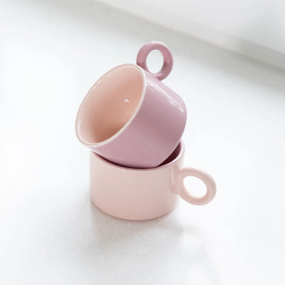 &Klevering Mug Chiquito Pink (Set Of 2)