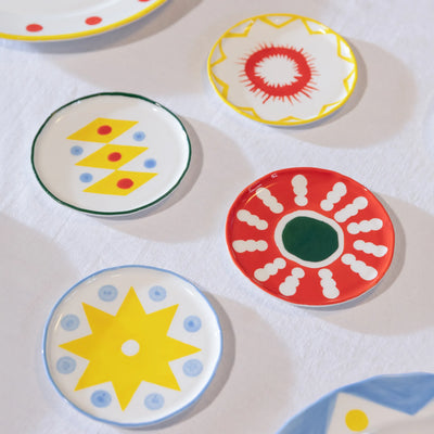&Klevering Plate Festivo Small Set Of 4