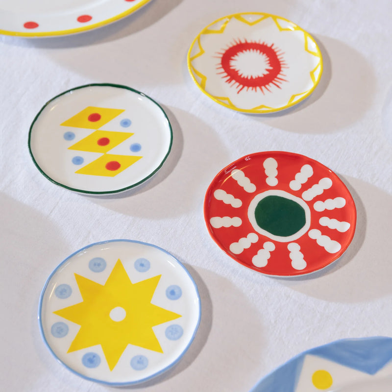 &Klevering Plate Festivo Small Set Of 4