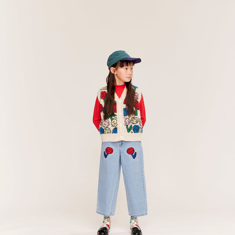 Wynken Dahlia Jean Mid Wash Denim