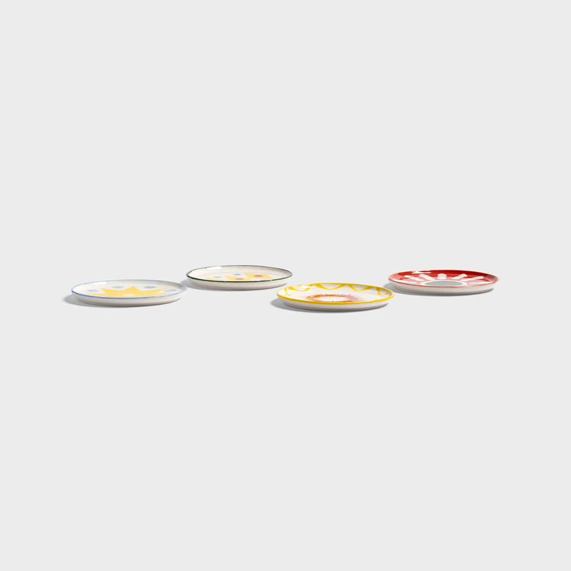 &Klevering Plate Festivo Small Set Of 4