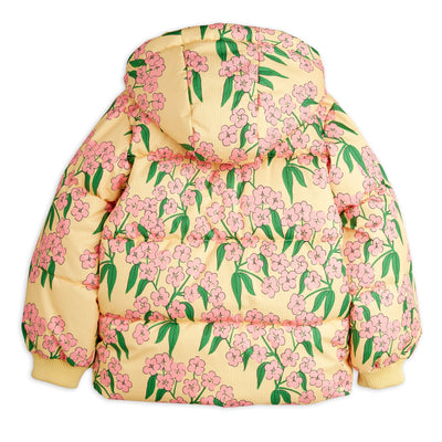 Mini Rodini Alpine Flowers Top Hooded Puffer