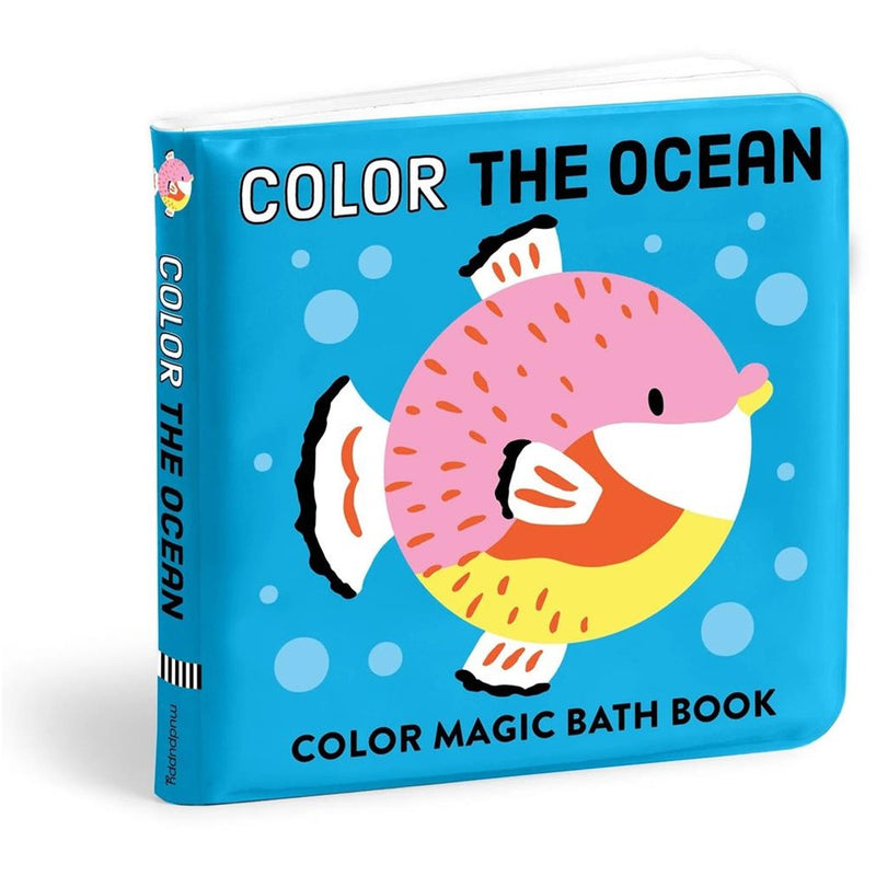 Mudpuppy Bath Book Color The Ocean