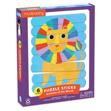 Mudpuppy Puzzle Animals Of The World