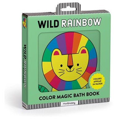 Mudpuppy Bath Book Wild Rainbow