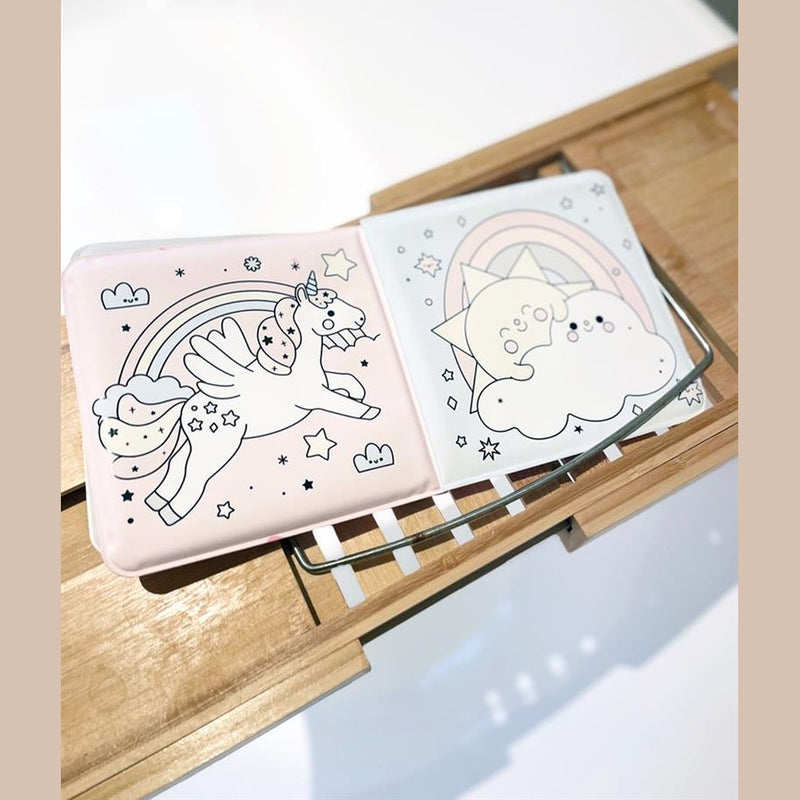 Mudpuppy Bath Book Unicorn Dreams