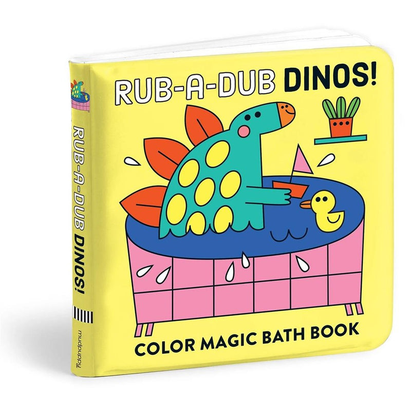 Mudpuppy Bath Book Rub-A-Dub Dinos