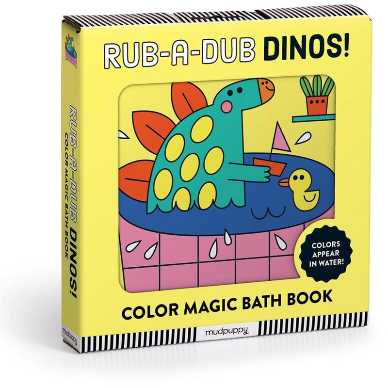 Mudpuppy Bath Book Rub-A-Dub Dinos