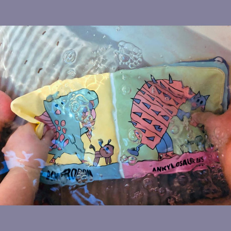 Mudpuppy Bath Book Rub-A-Dub Dinos