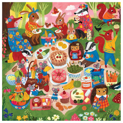 Mudpuppy Puzzle Woodland Picnic