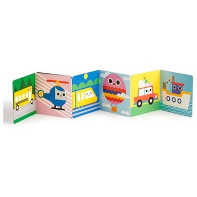 Mudpuppy My Tummy Book Vehicles