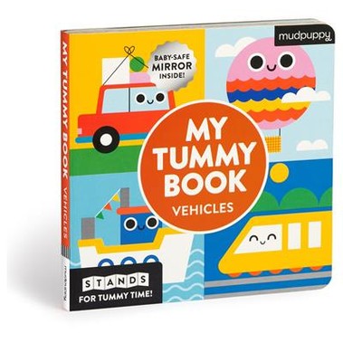 Mudpuppy My Tummy Book Vehicles