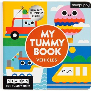 Mudpuppy My Tummy Book Vehicles