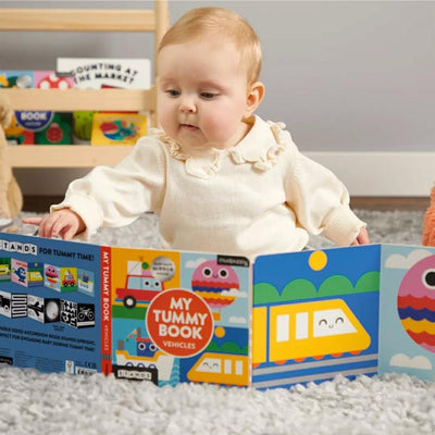 Mudpuppy My Tummy Book Vehicles