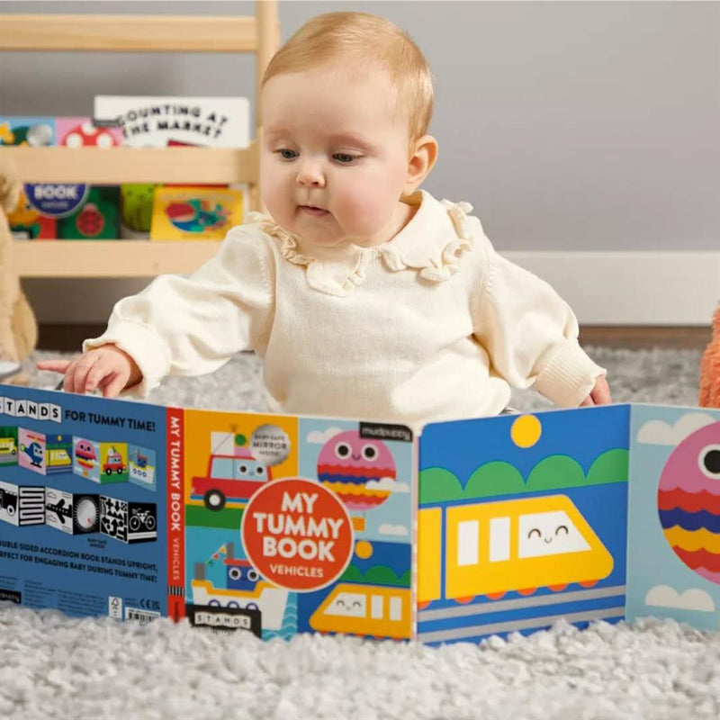 Mudpuppy My Tummy Book Vehicles