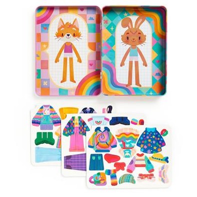 Mudpuppy Play Set Dress Up Rainbow Fashion