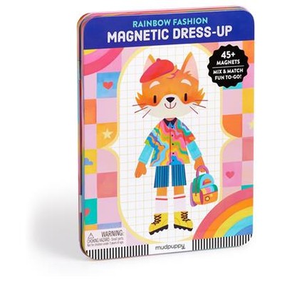 Mudpuppy Play Set Dress Up Rainbow Fashion