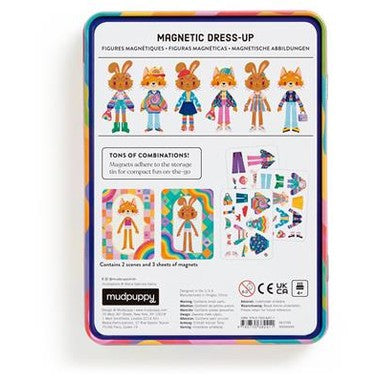 Mudpuppy Play Set Dress Up Rainbow Fashion