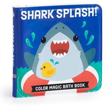 Mudpuppy Bath Book Shark Splash