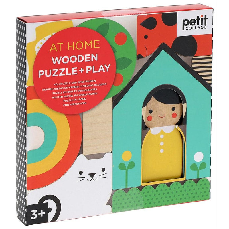 Petit Collage Puzzles And Games - At Home