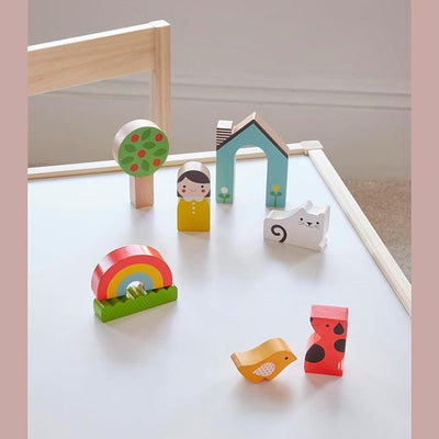 Petit Collage Puzzles And Games - At Home